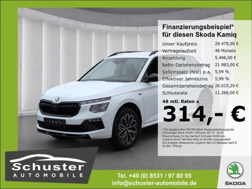 Skoda Kamiq 1.0 TSI Tour