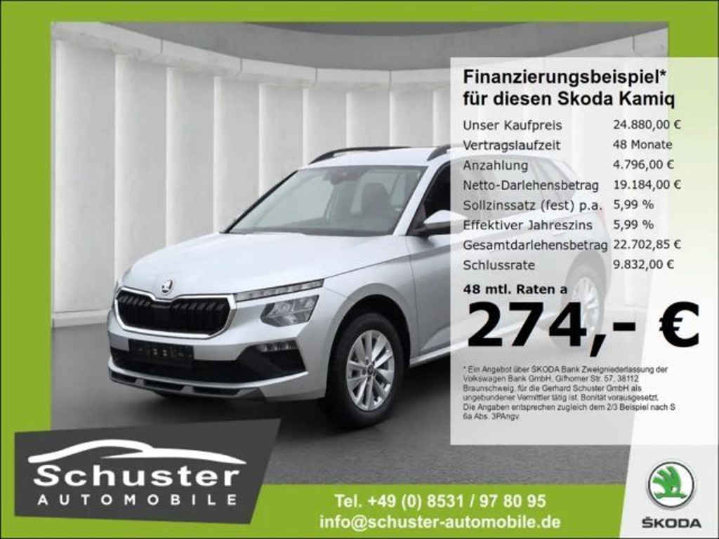 Skoda Kamiq 1.0 TSI Selection