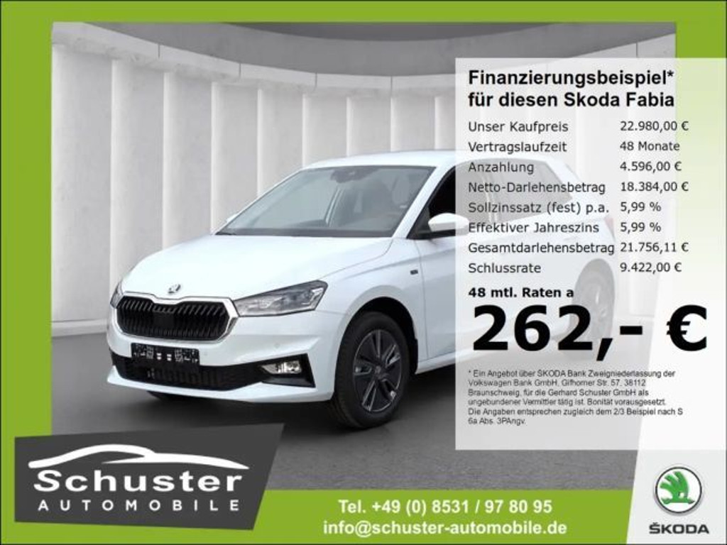 Skoda Fabia 1.0 TSI Tour