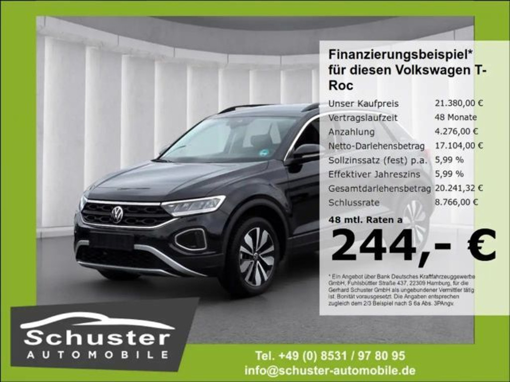 Volkswagen T-Roc GOAL TSI*LED ACC Navi digCockp SHZ VKZ-Erk