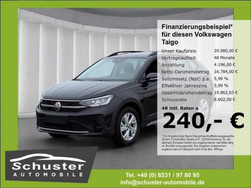 Volkswagen Taigo Life 1.0 TSI