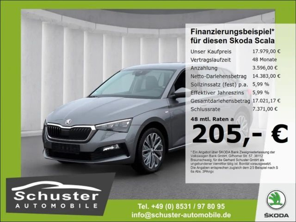 Skoda Scala 1.0 TSI Tour