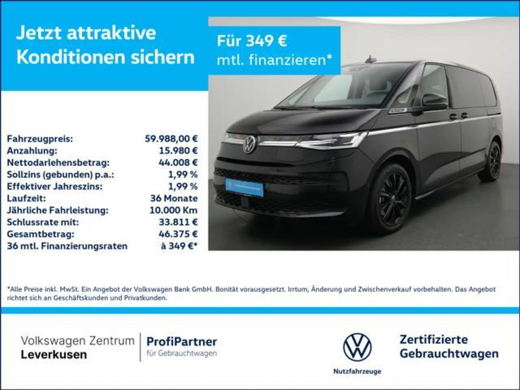Volkswagen Multivan 4Motion Style eHybrid T7