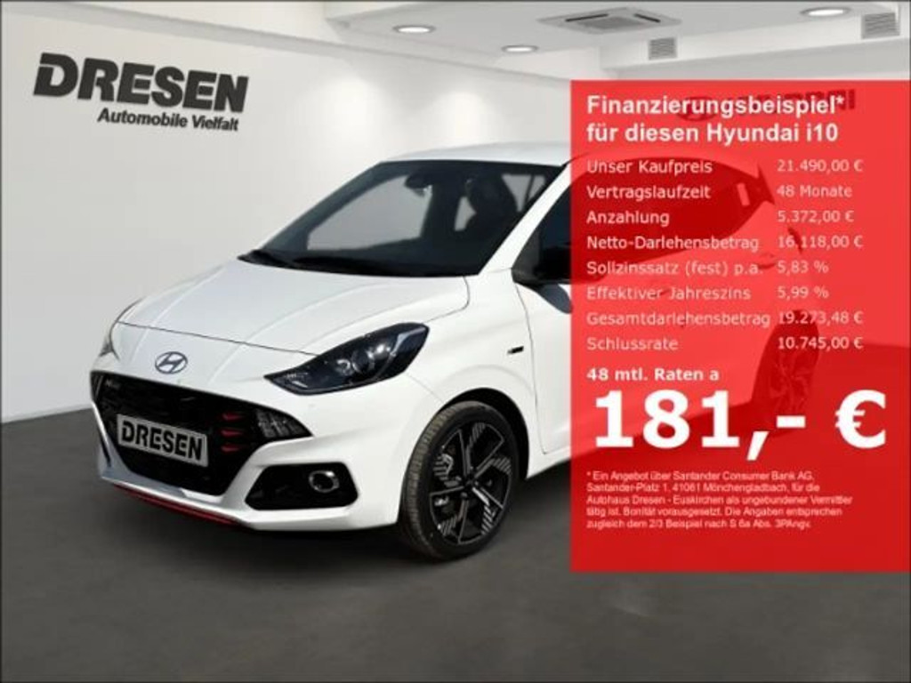 Hyundai i10 T-GDi 1.0 N Line