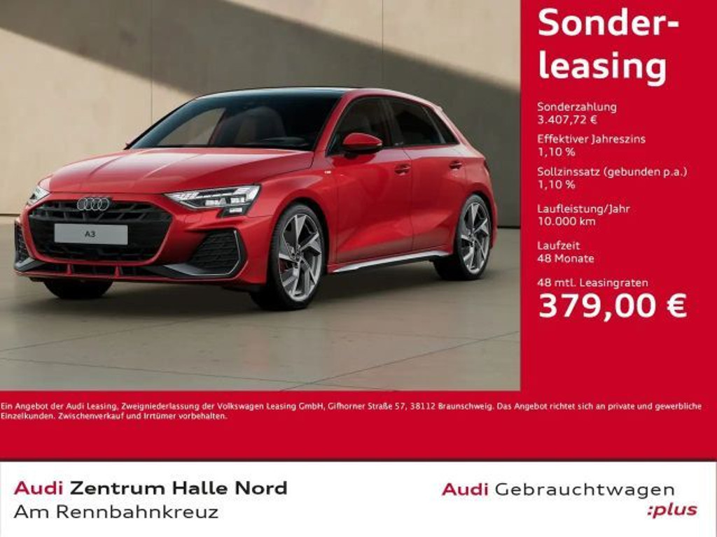 Audi A3 Sportback S-Line S-Tronic 35 TFSI