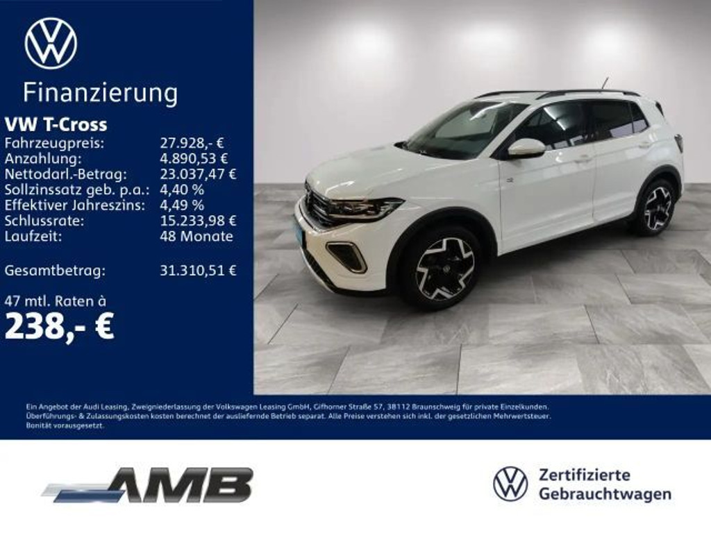 Volkswagen T-Cross DSG R-Line 1.5 TSI