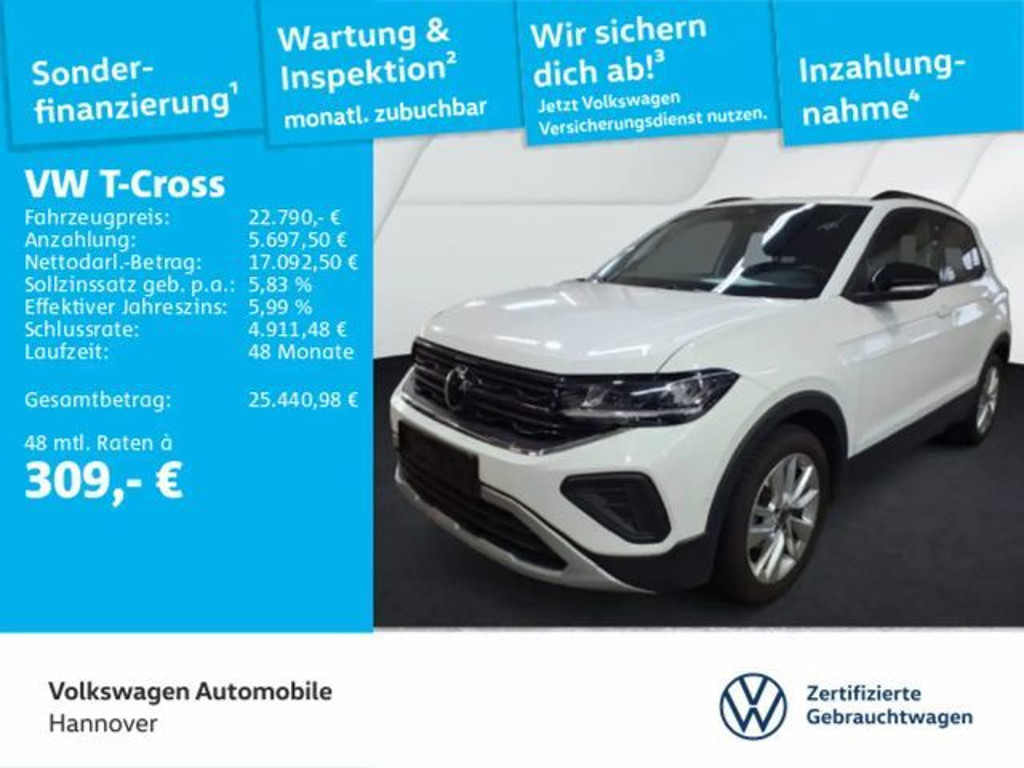 Volkswagen T-Cross DSG 1.0 TSI