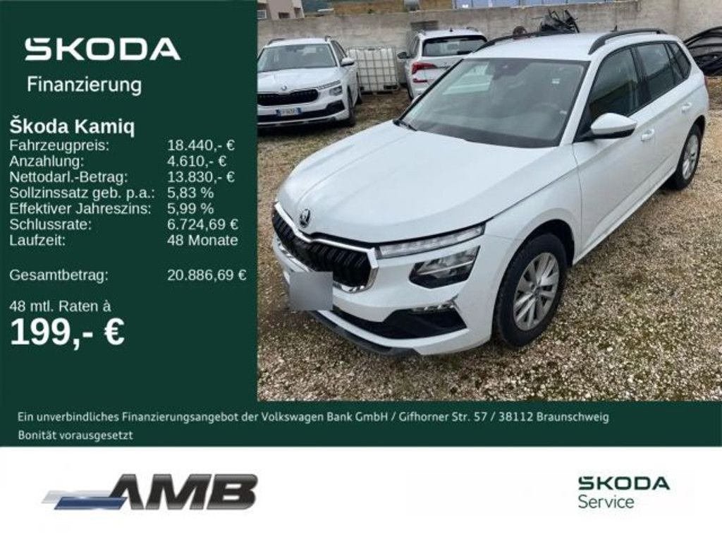 Skoda Kamiq 1.0 TSI Selection