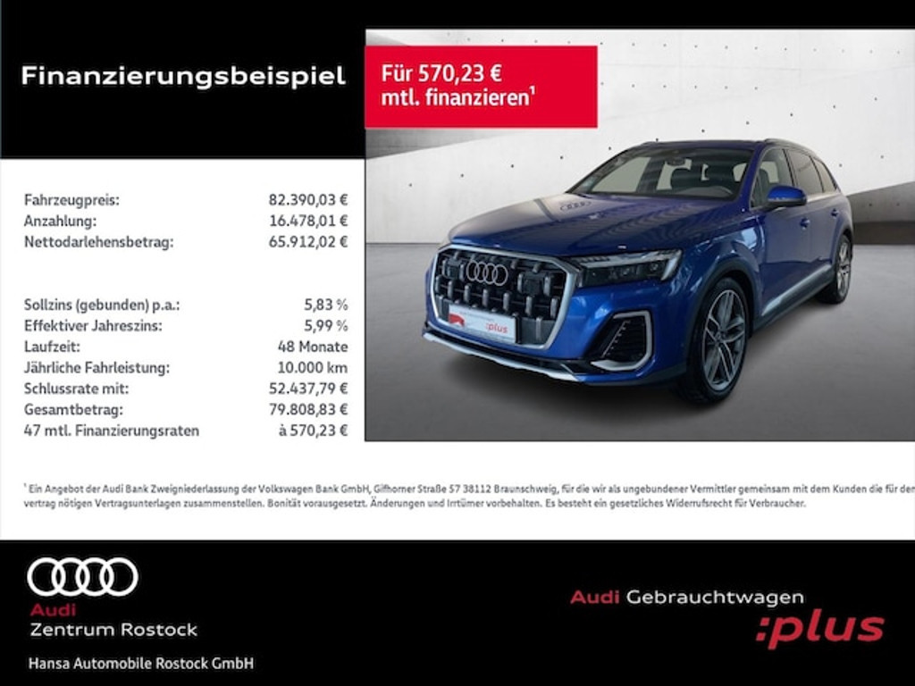Audi Q7 Quattro 50 TDI