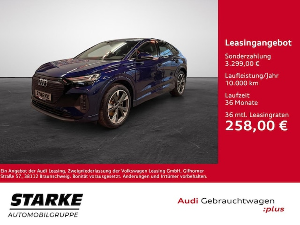 Audi Q4 e-tron Sportback Quattro 50