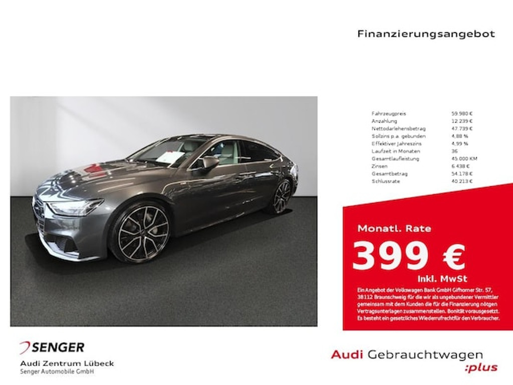 Audi A7 Sportback Quattro S-Tronic 55 TFSI