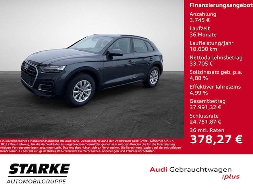 Audi Q5 Quattro S-Tronic 40 TDI