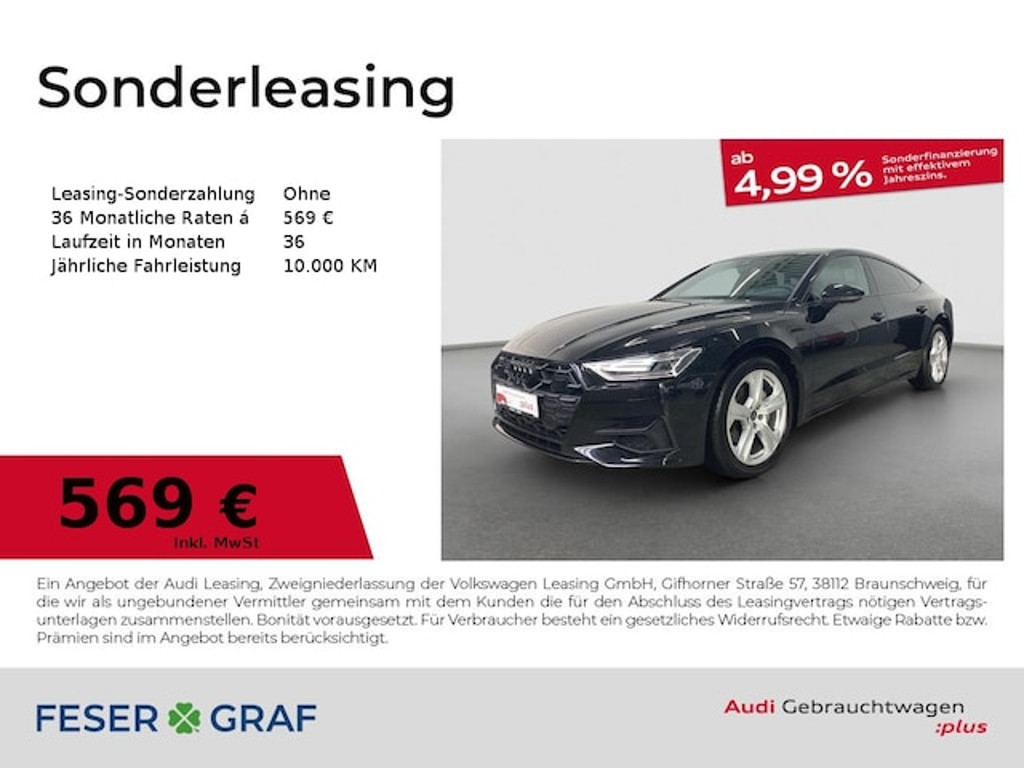 Audi A7 Sportback Quattro 50 TDI