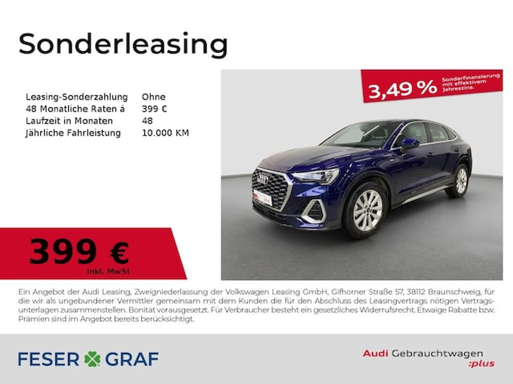 Audi Q3 Sportback S-Line S-Tronic 35 TDI