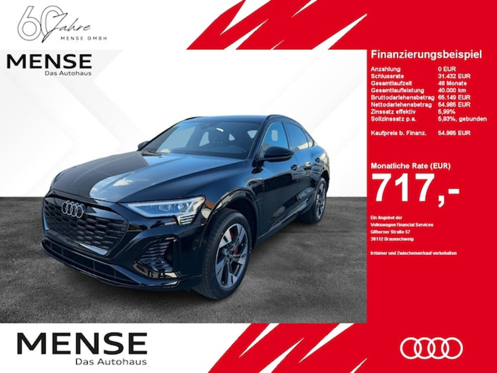 Audi Q8 e-tron Sportback Quattro S-Line 50