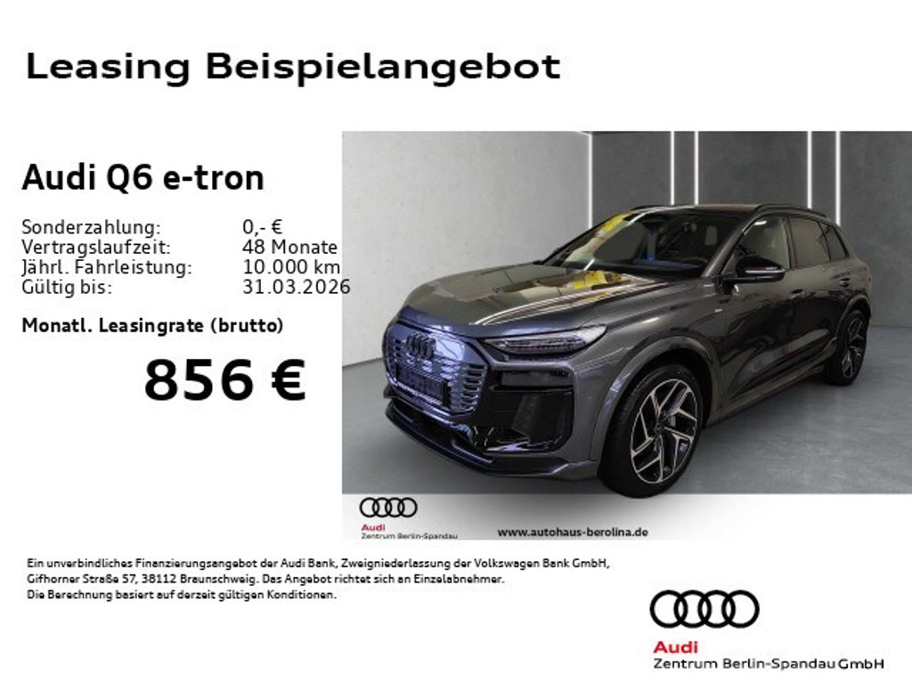 Audi Q6 e-tron Quattro