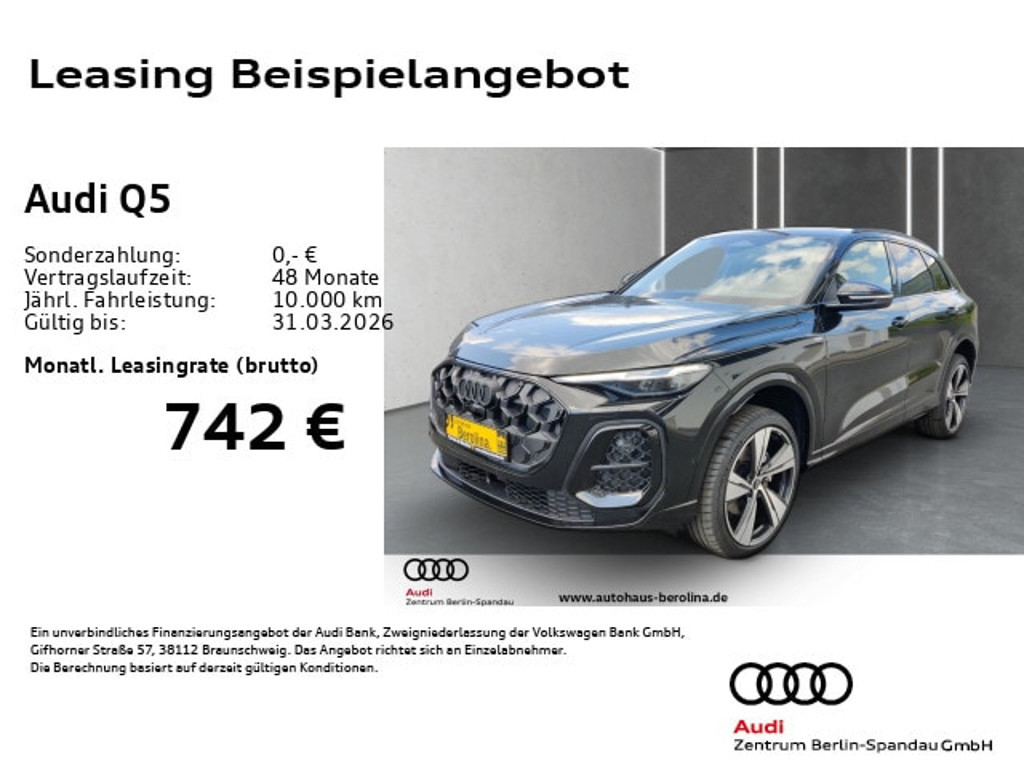 Audi Q5 Quattro S-Tronic