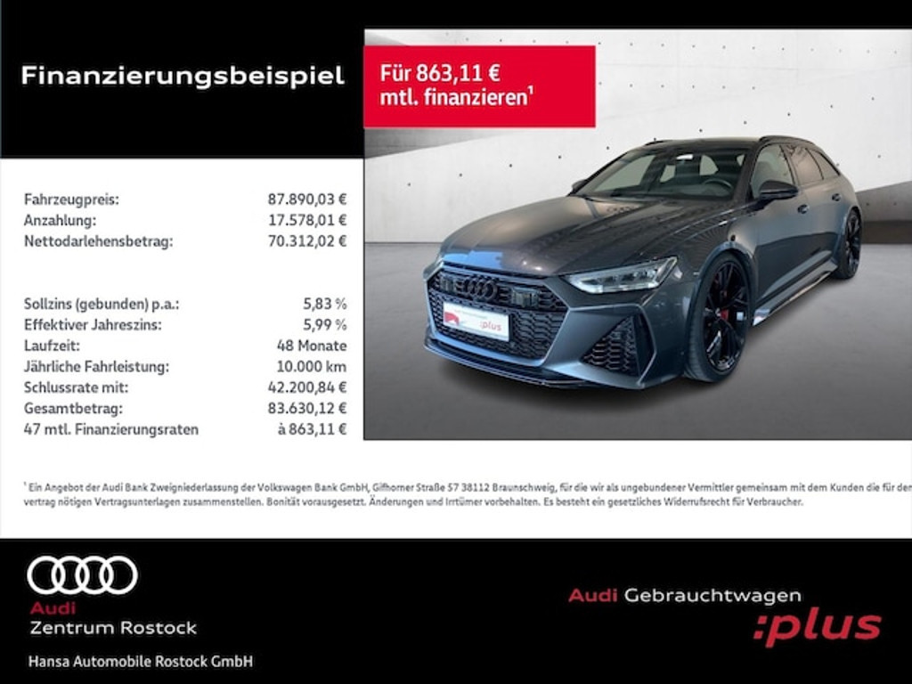 Audi RS6 Avant Quattro