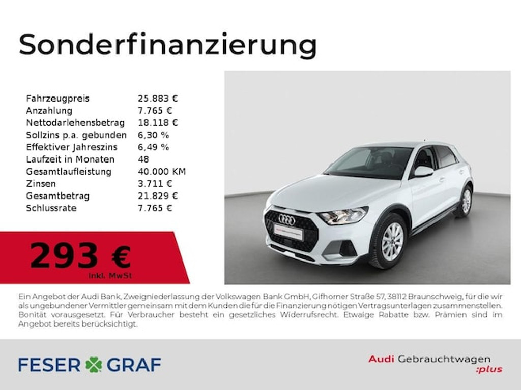 Audi A1 S-Tronic 30 TFSI Allstreet