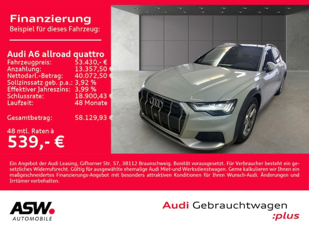 Audi A6 allroad Quattro 50 TDI