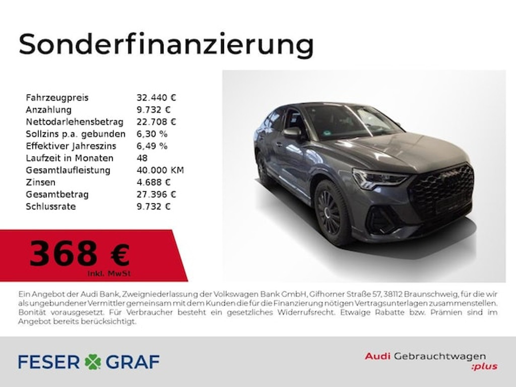 Audi Q3 Sportback S-Tronic 35 TDI