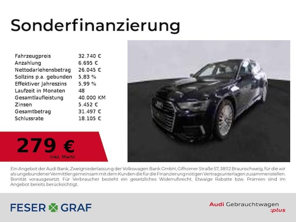 Audi A6 Avant S-Tronic 45 TFSI