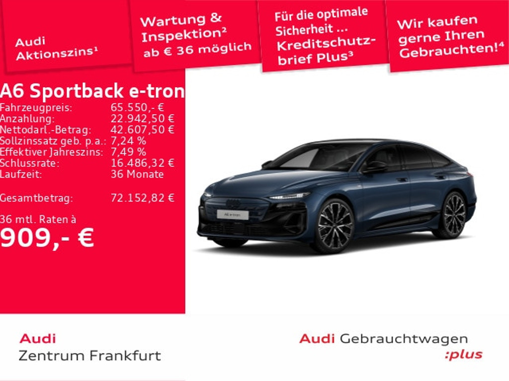 Audi A6 e-tron Sportback