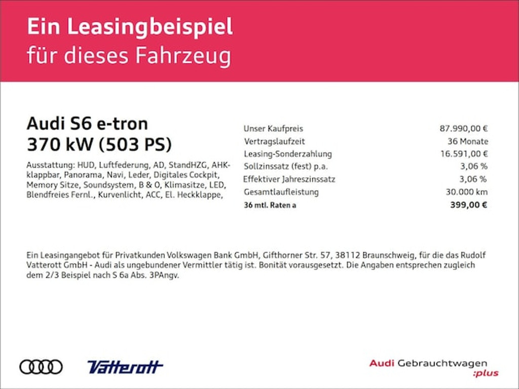 Audi A6 e-tron