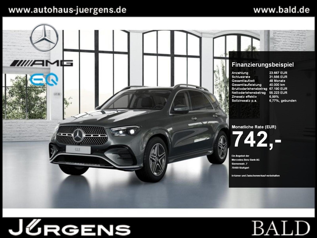 Mercedes-Benz GLE-Klasse GLE 300 4MATIC AMG Line GLE 300 d