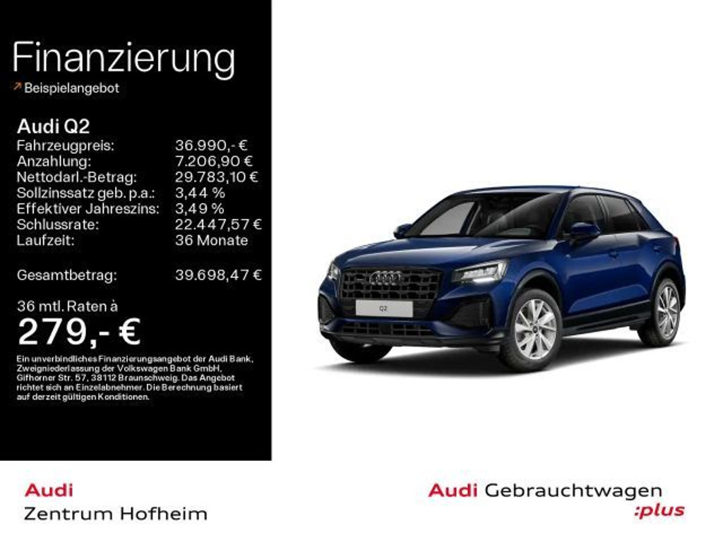 Audi Q2 Quattro 40 TFSI