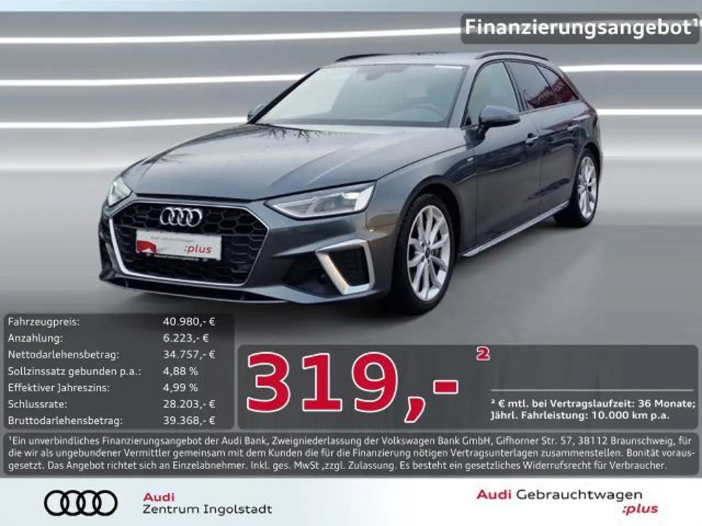 Audi A4 Avant Quattro S-Line 45 TFSI