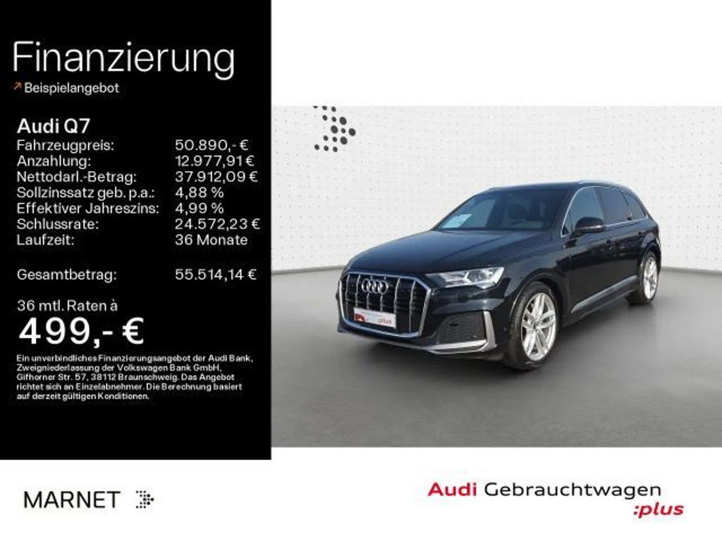 Audi Q7 Quattro S-Line 50 TDI