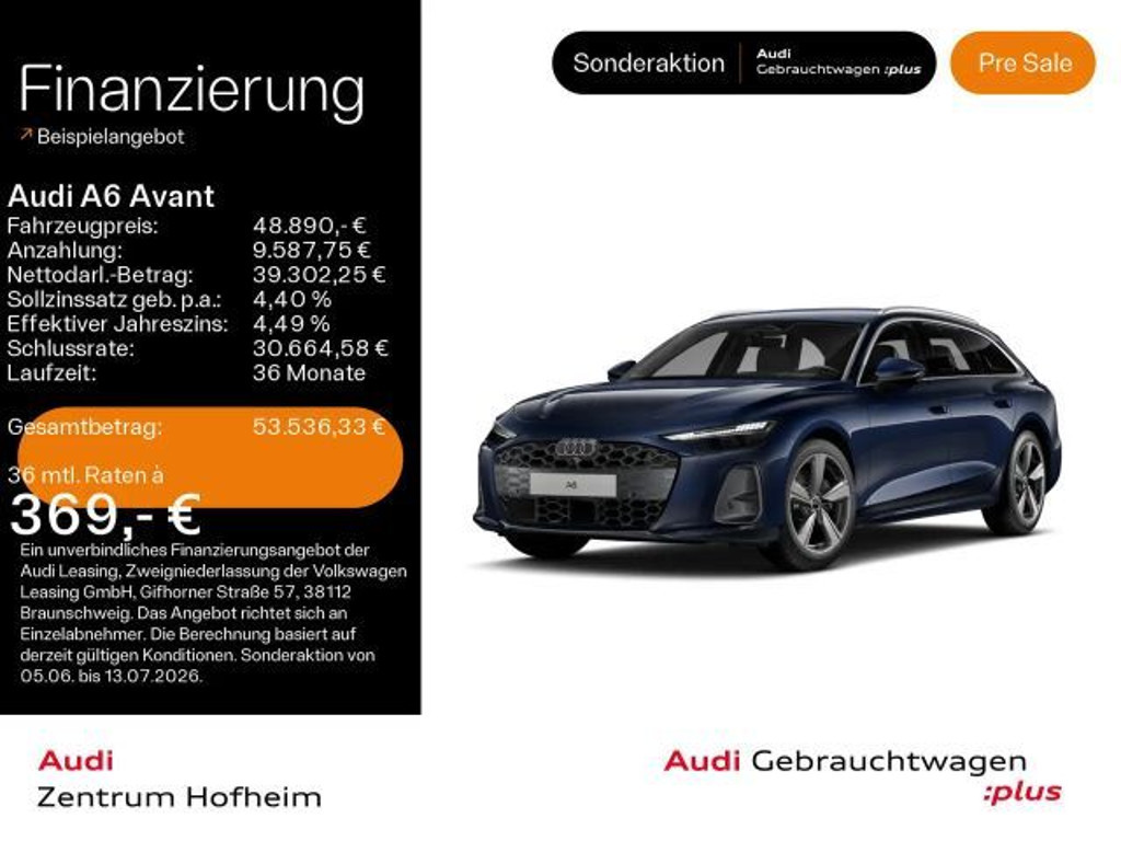 Audi A6 40 TFSI