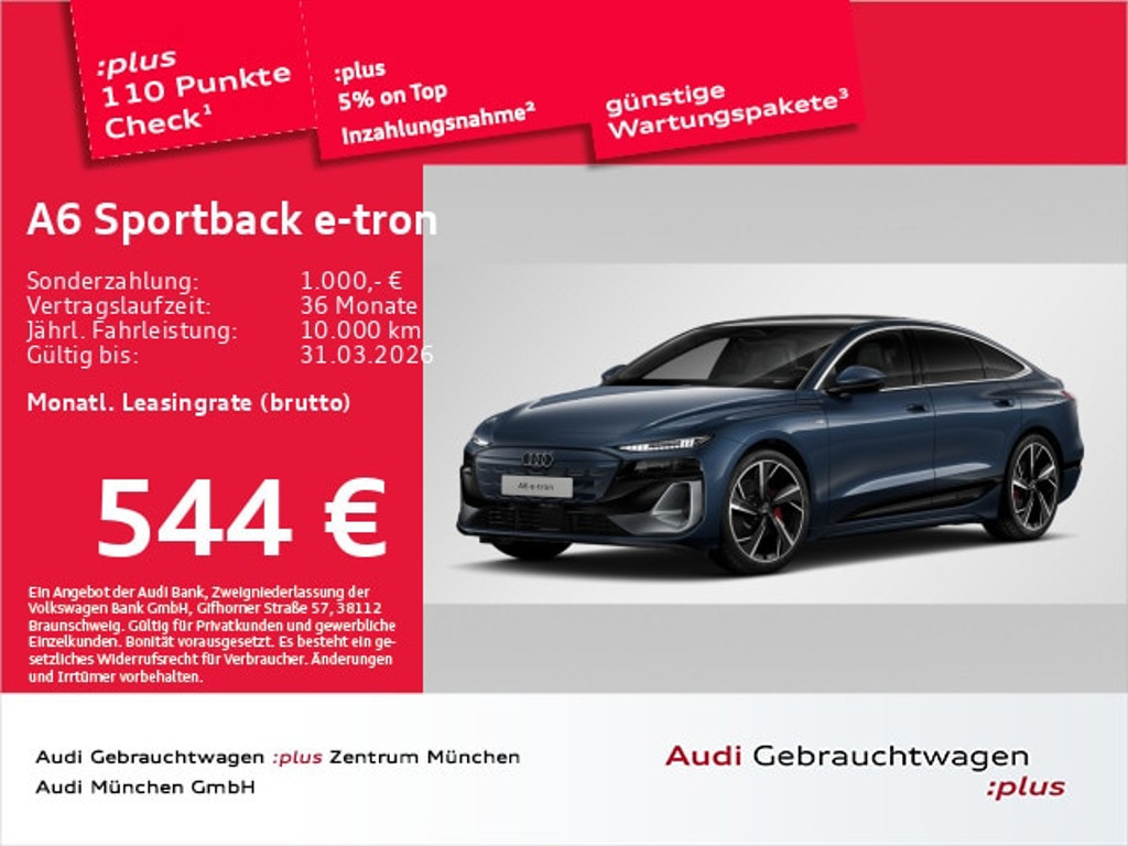 Audi A6 e-tron Sportback
