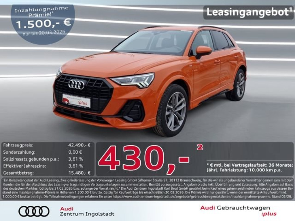 Audi Q3 S-Line S-Tronic 35 TFSI