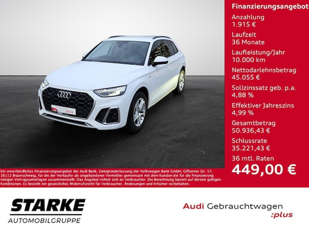 Audi Q5 Quattro S-Tronic 40 TDI