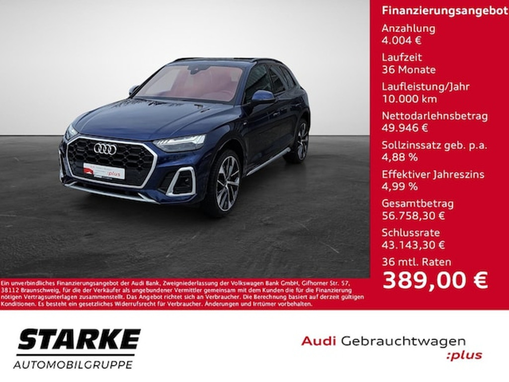 Audi Q5 Quattro S-Tronic 40 TDI