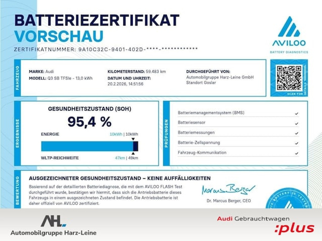 Audi Q3 Sportback S-Tronic Hybride 45 TFSI