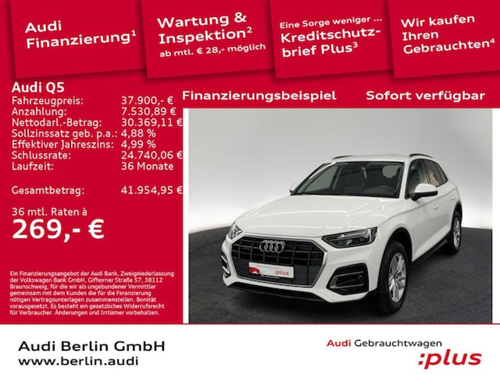 Audi Q5 Quattro S-Tronic 40 TDI
