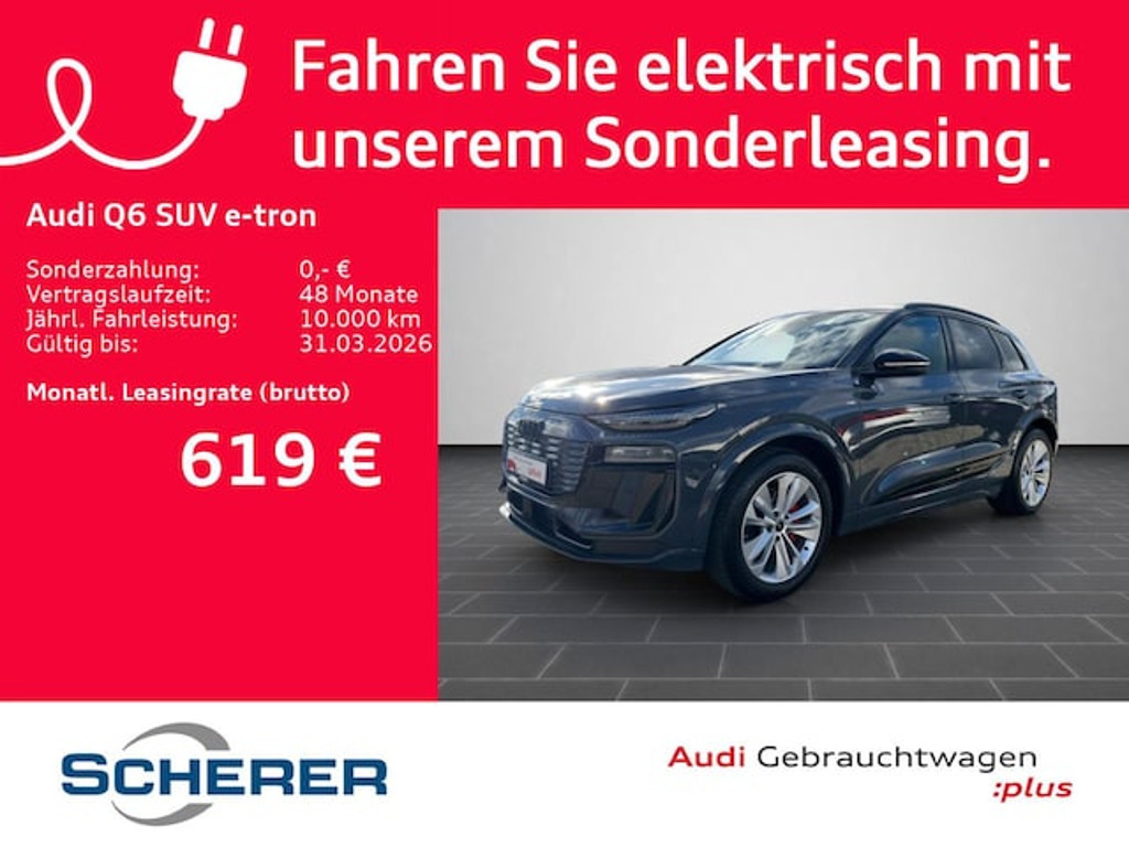 Audi Q6 e-tron SUV e-tron Audi Q6 SUV e-tron