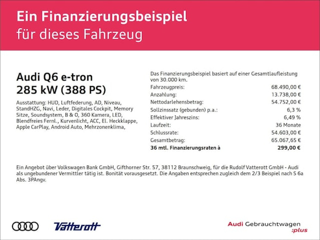 Audi Q6 e-tron