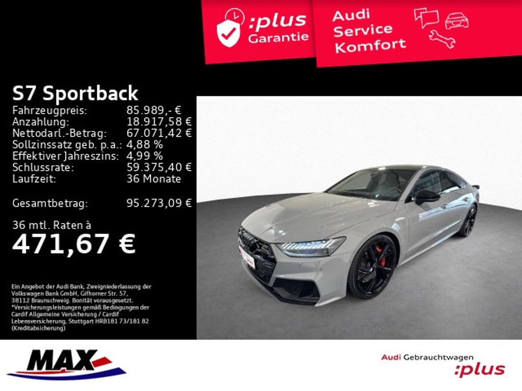 Audi S7 Sportback Quattro