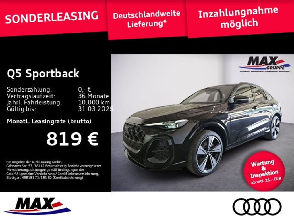 Audi Q5 Sportback Quattro S-Tronic