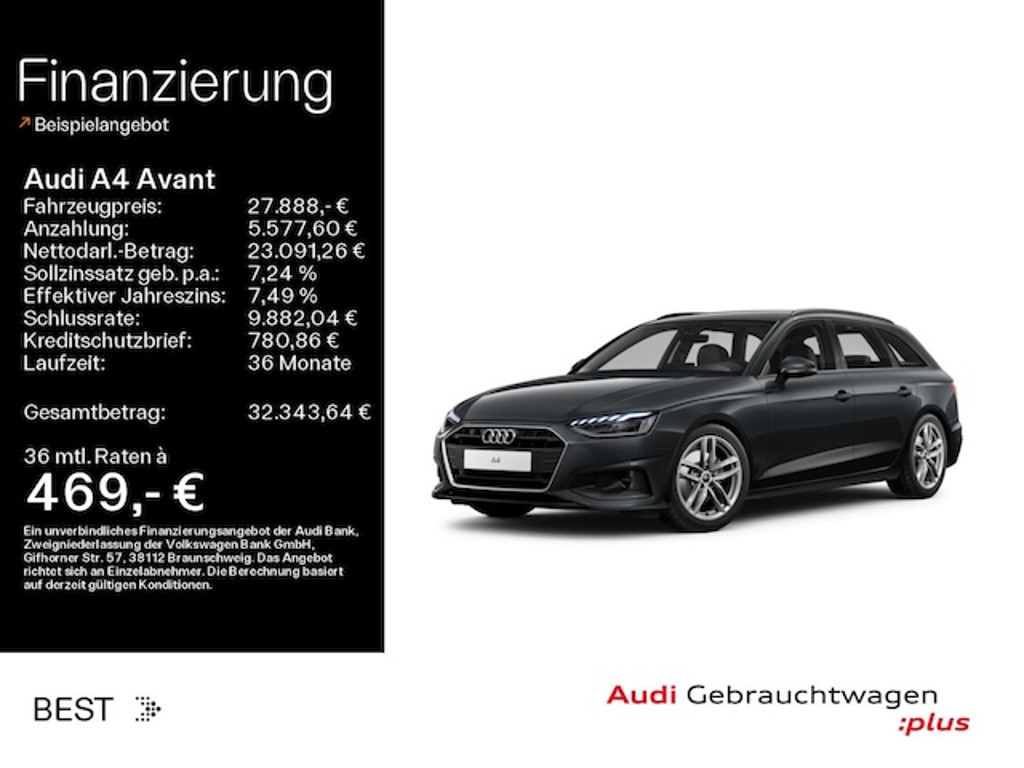Audi A4 Avant S-Tronic 35 TFSI
