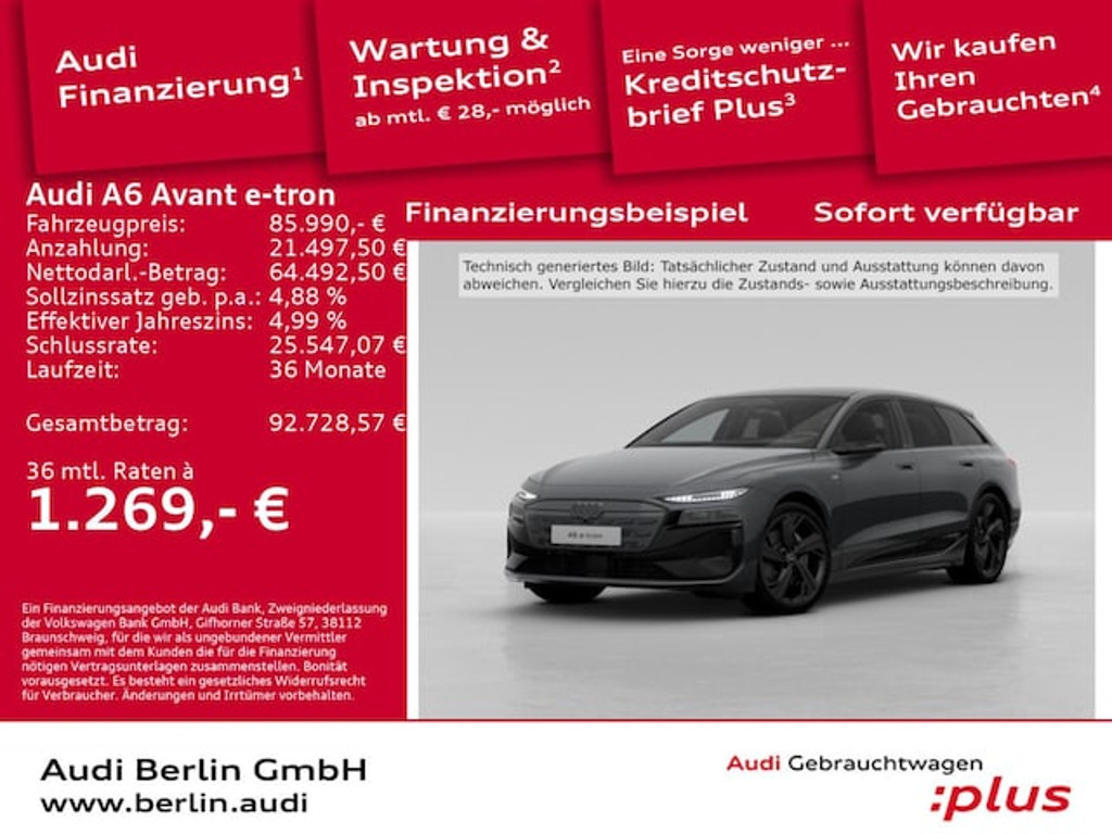 Audi A6 e-tron Avant Performance