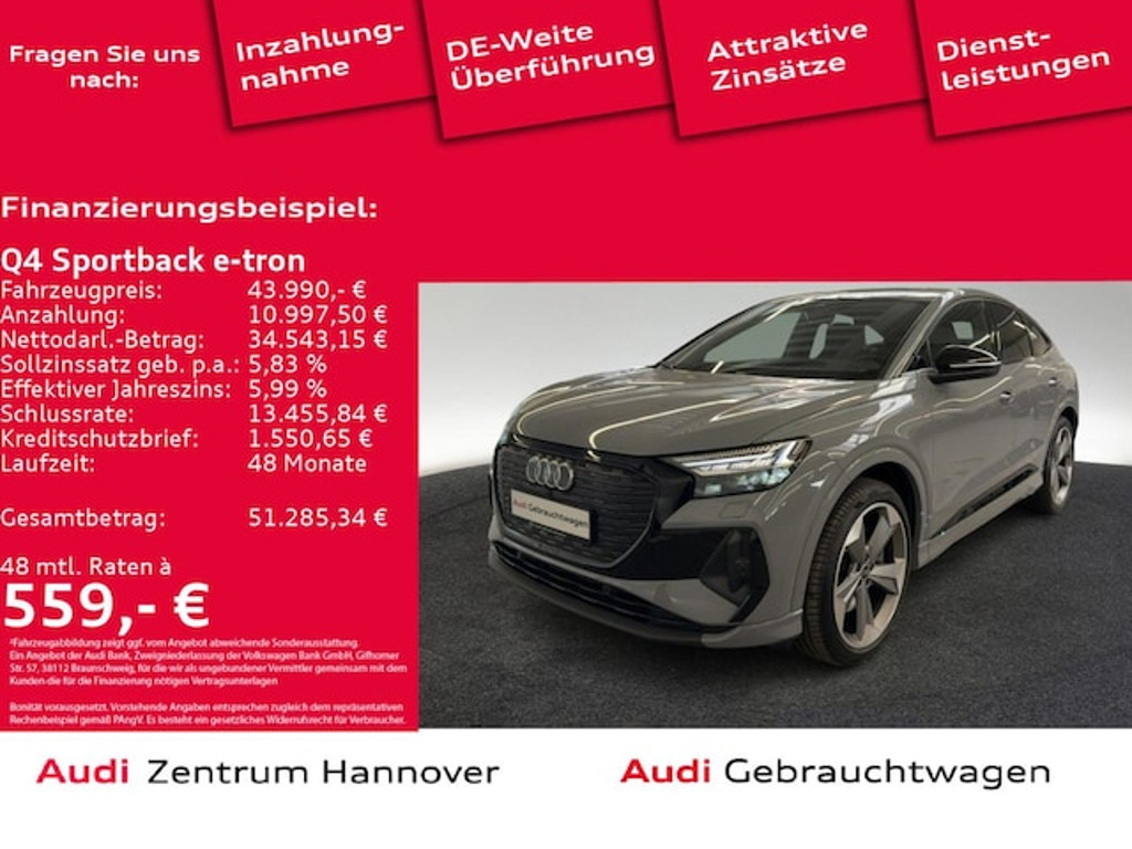 Audi Q4 e-tron Sportback Quattro 50