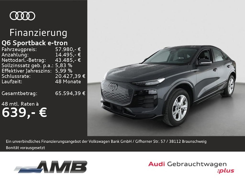 Audi Q6 e-tron Sportback