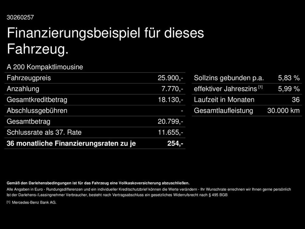 Mercedes-Benz A-Klasse