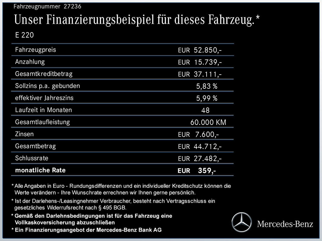 Mercedes-Benz E-Klasse
