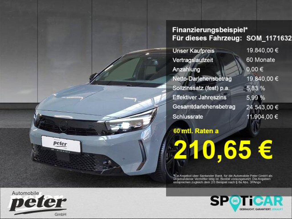 Opel Corsa Grand Sport 1.2 Turbo Turbo GS-Line